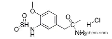 Molecular Structure of 1076198-82-7 (2-AMINO-1-(4'-METHOXY-3'-SULFONAMIDOPHENYL)-2-PROPANONE, HYDROCHLORIDE)